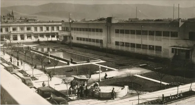 Plaza Escuelas Concentradas de Talca, ca. 1950