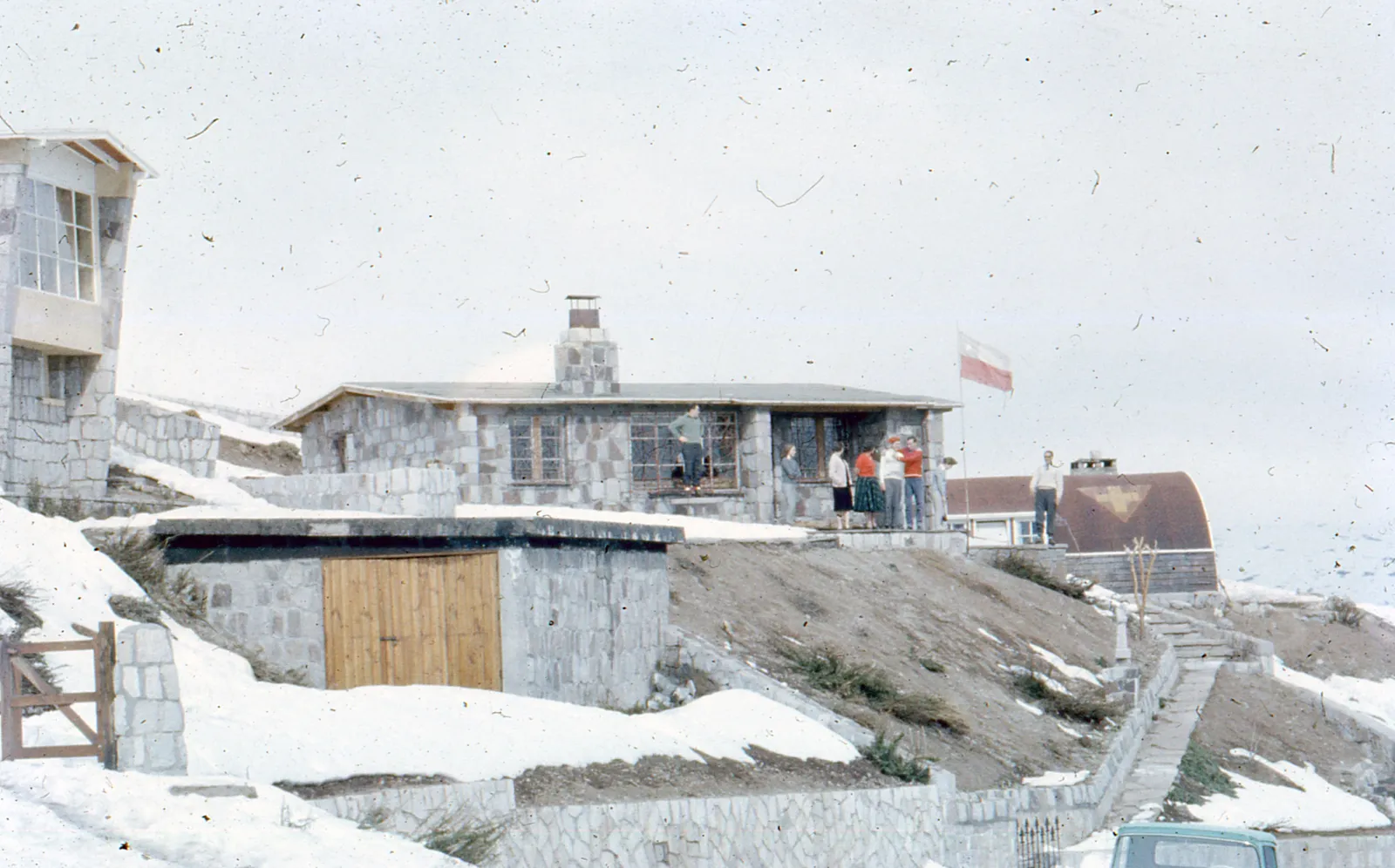 Refugio en Farellones en 1959