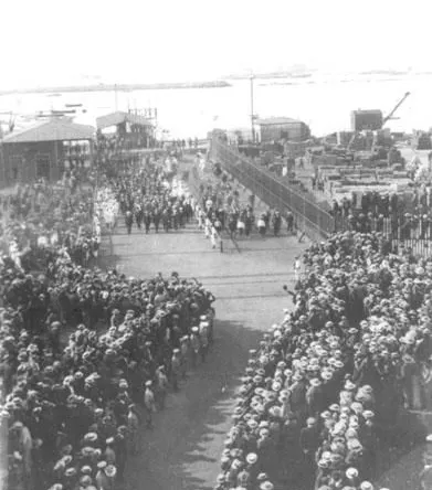 Autoridades militares en Iquique