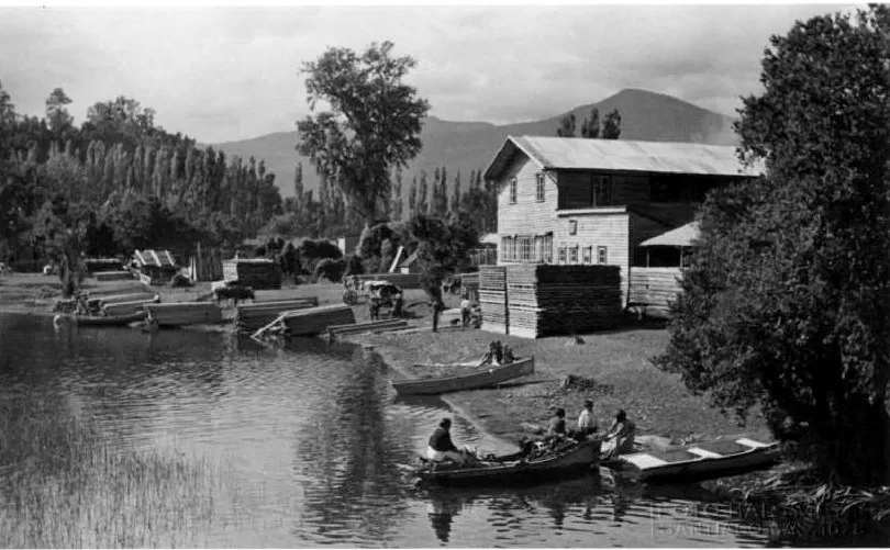 La Poza Pucón en los años 40s