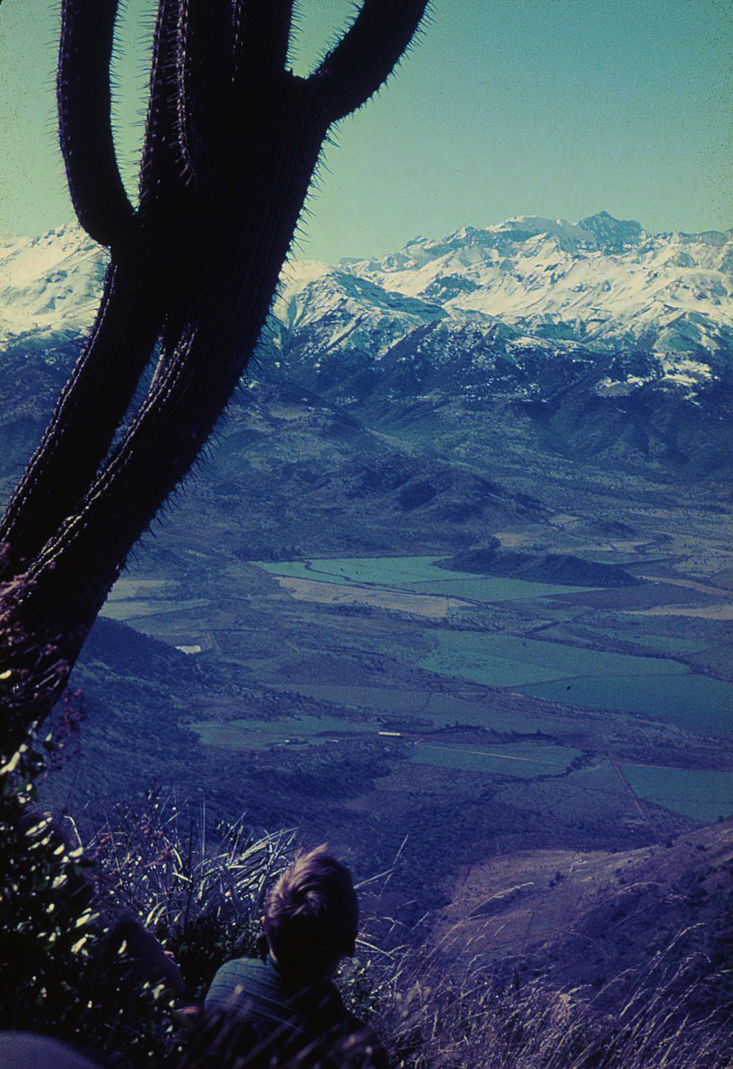 La Dehesa desde Cerro Manquehue 1965