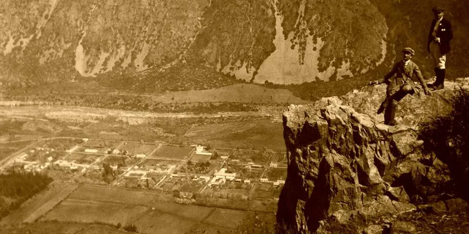 Panorámica de San José de Maipo, 1919