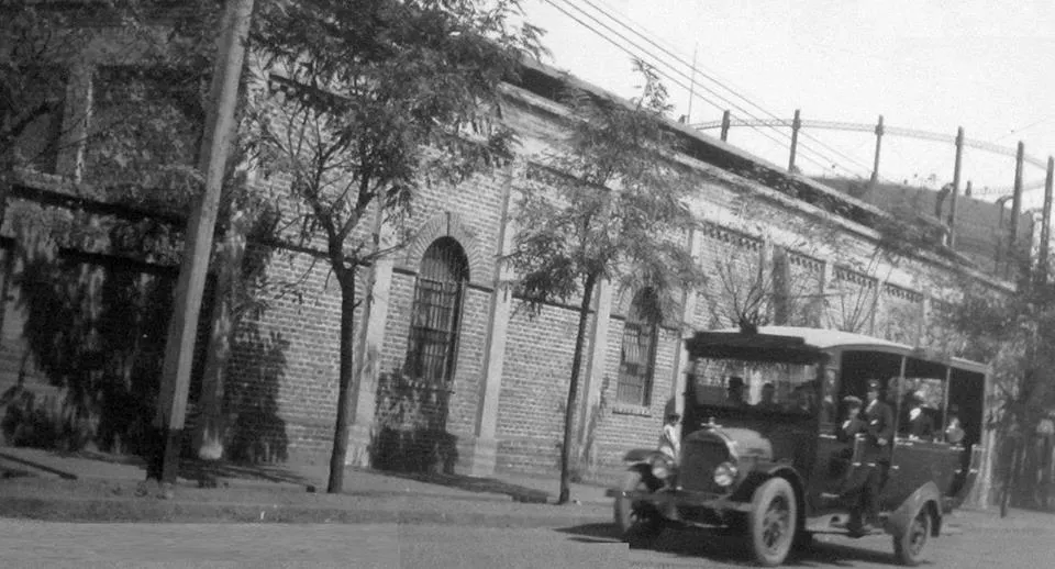 Calle Antofagasta de Santiago en 1928