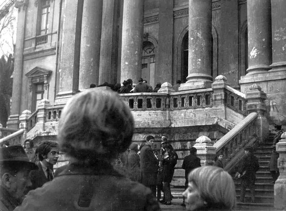 Incendio en el Museo de Bellas Artes en 1969