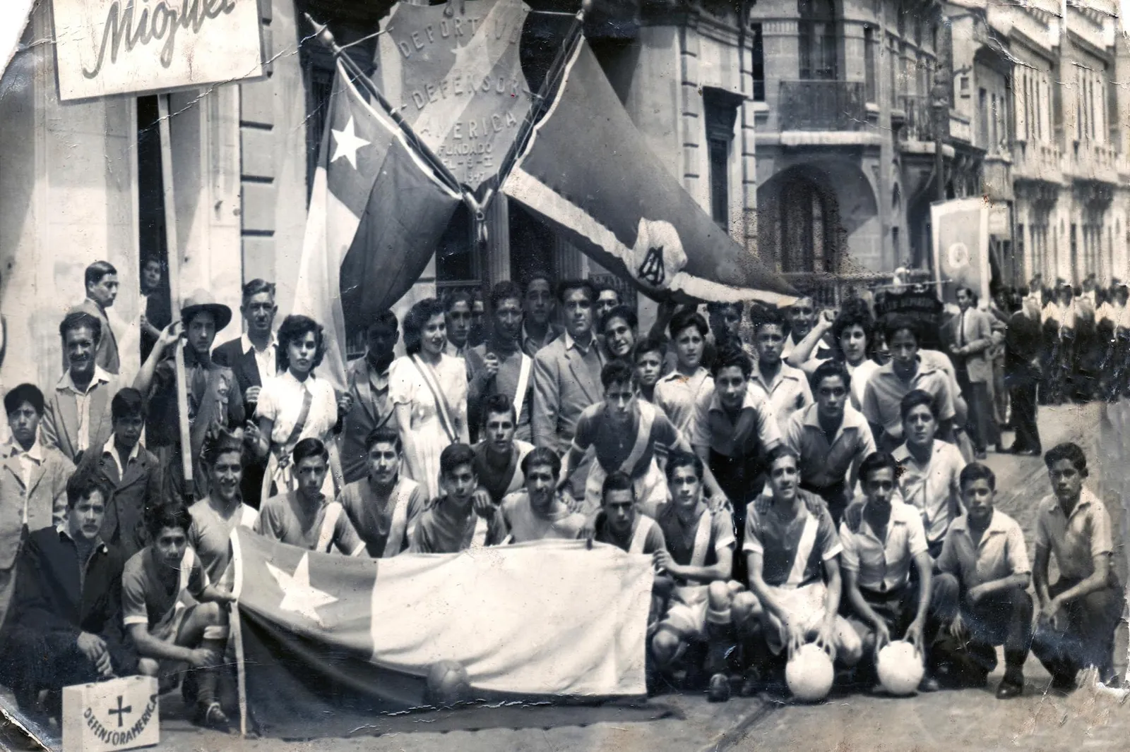 Club Defensor América en Santiago, 1947