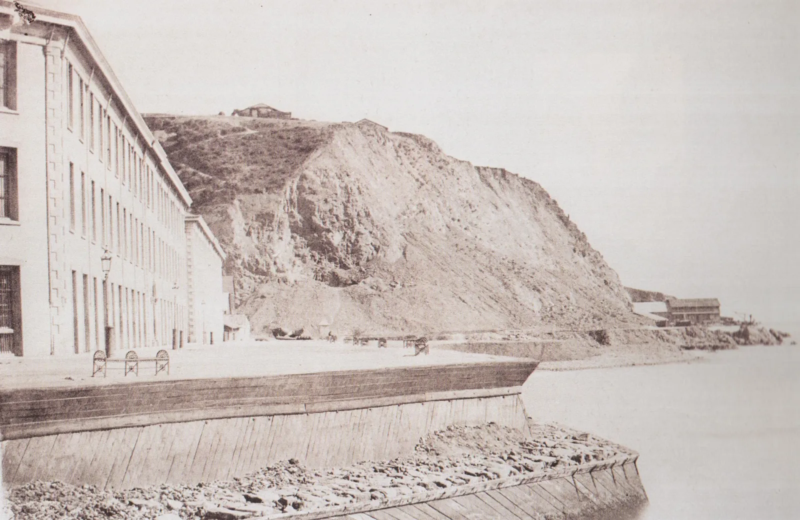 Almacenes Fiscales de Valparaiso año 1864