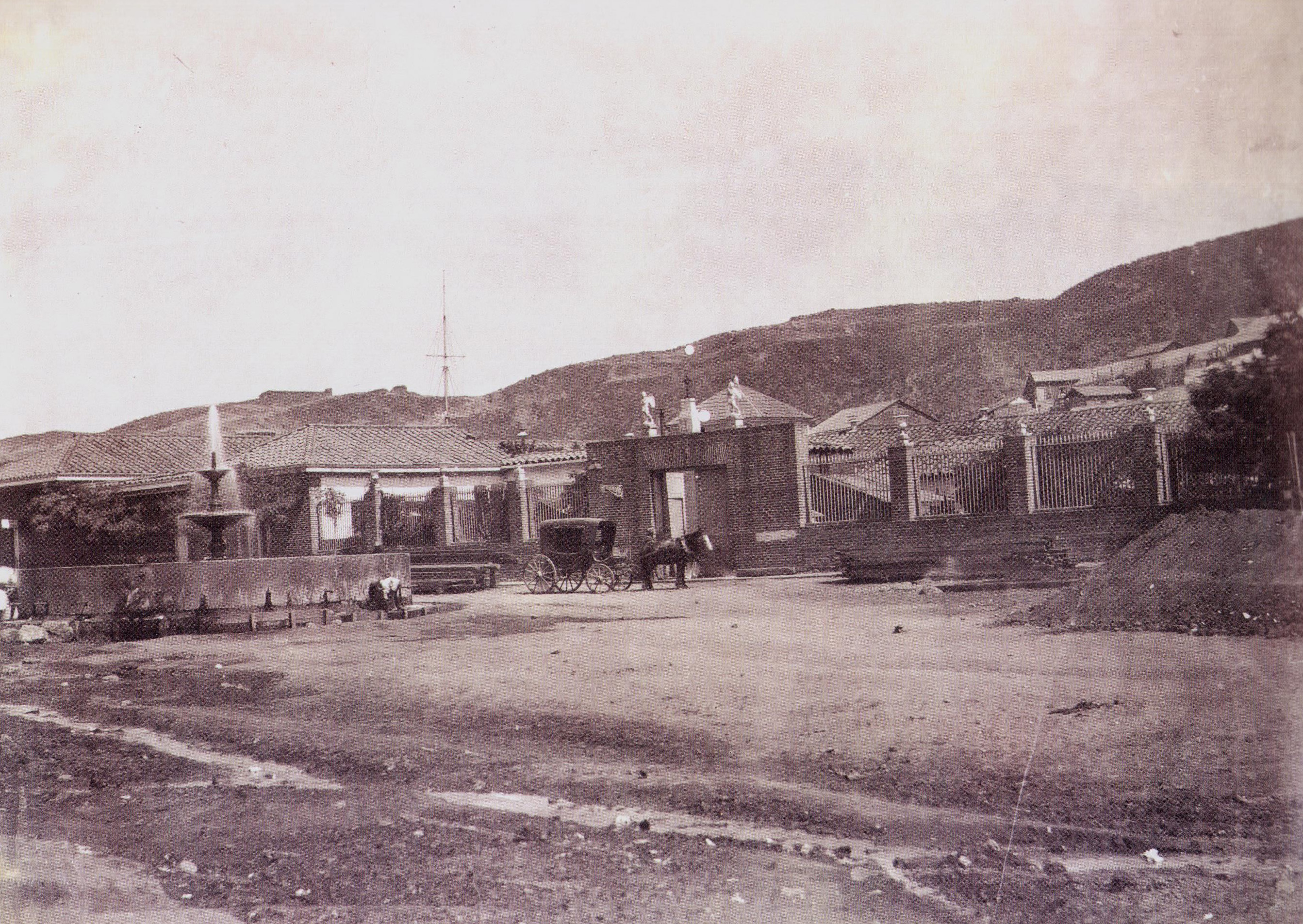 Hospital de Valparaíso año 1864