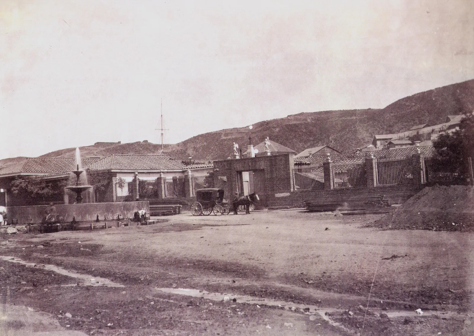 Hospital de Valparaíso año 1864