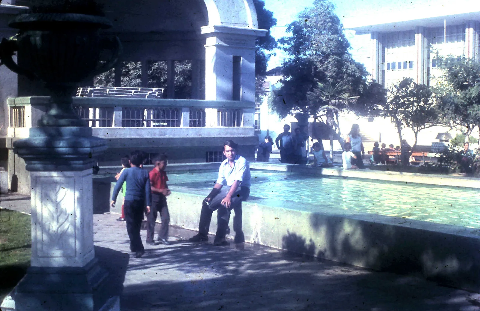 Plaza de Coquimbo en 1972