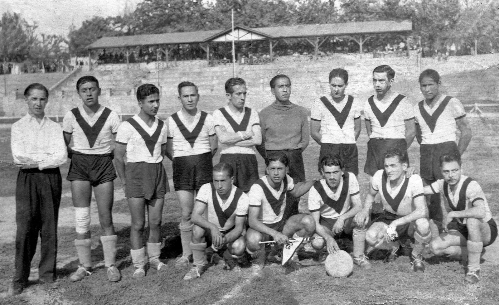 Selección de fútbol fábrica Calaf en 1960