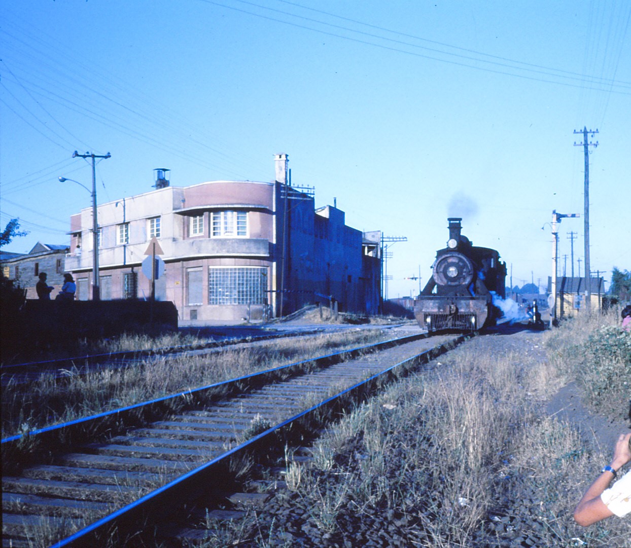 Estación de Temuco en 1978