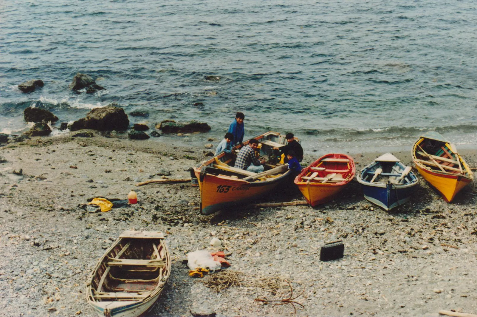 Caleta Candelaria en 1975