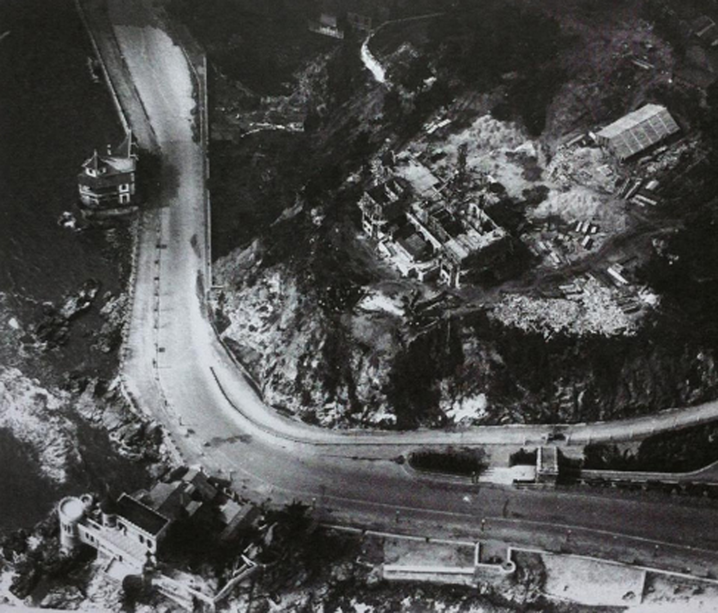 Construcción Palacio Cerro Castillo, 1928