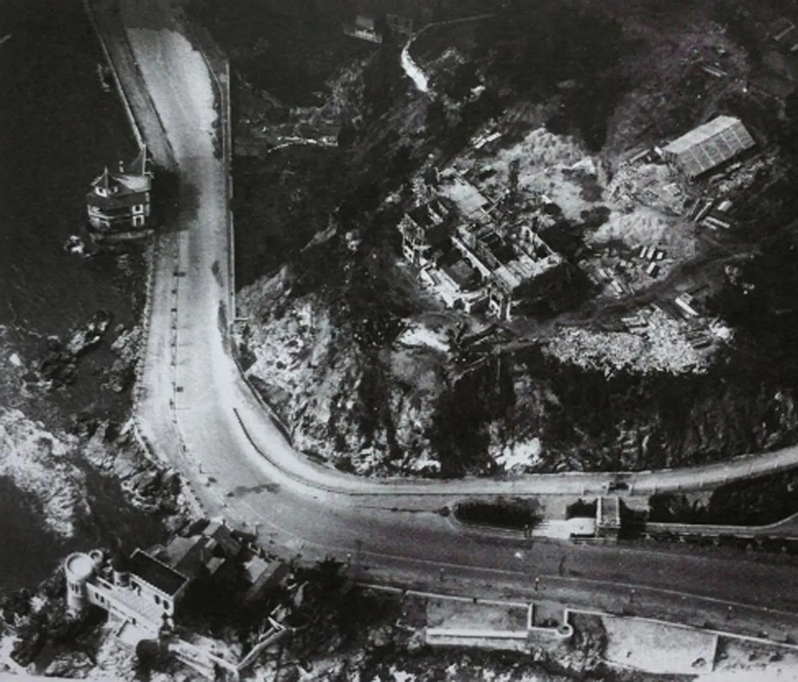 Construcción Palacio Cerro Castillo, 1928