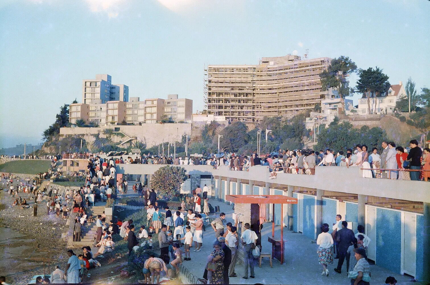 Caleta Abarca en 1962