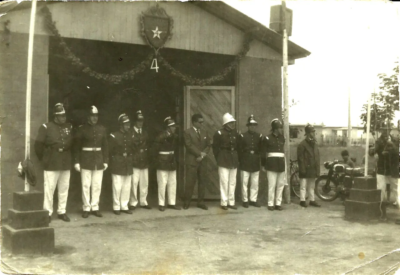 4ta cia. de Bpmberos de La Granja, 1963