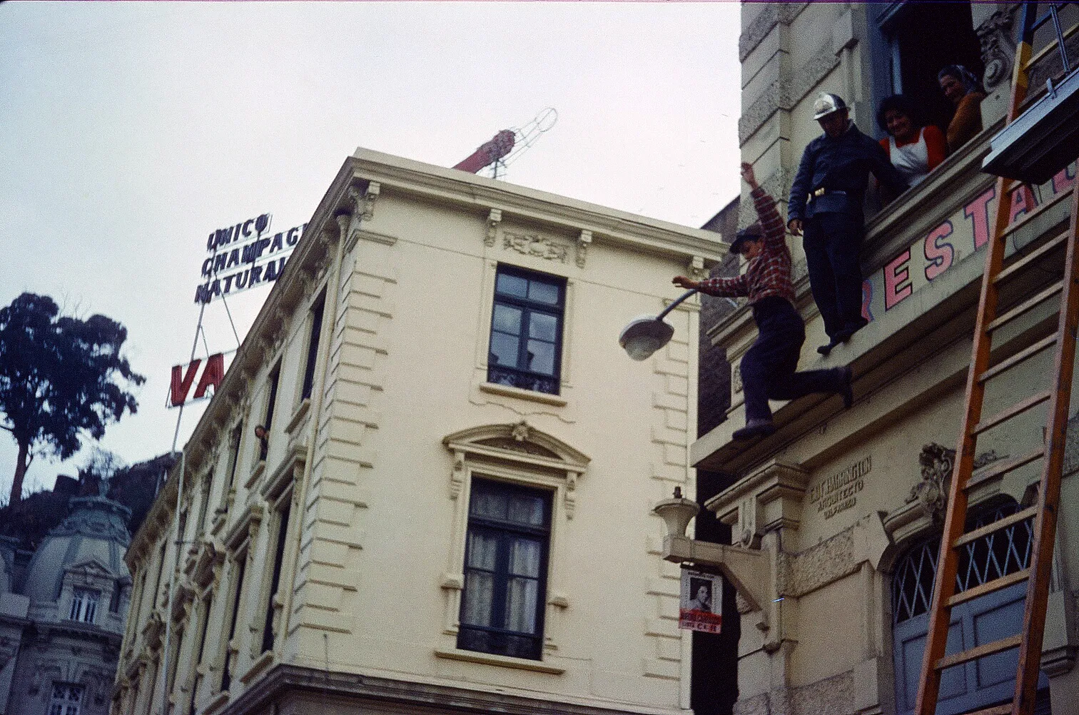 Bomberos de Valparaíso en 1962