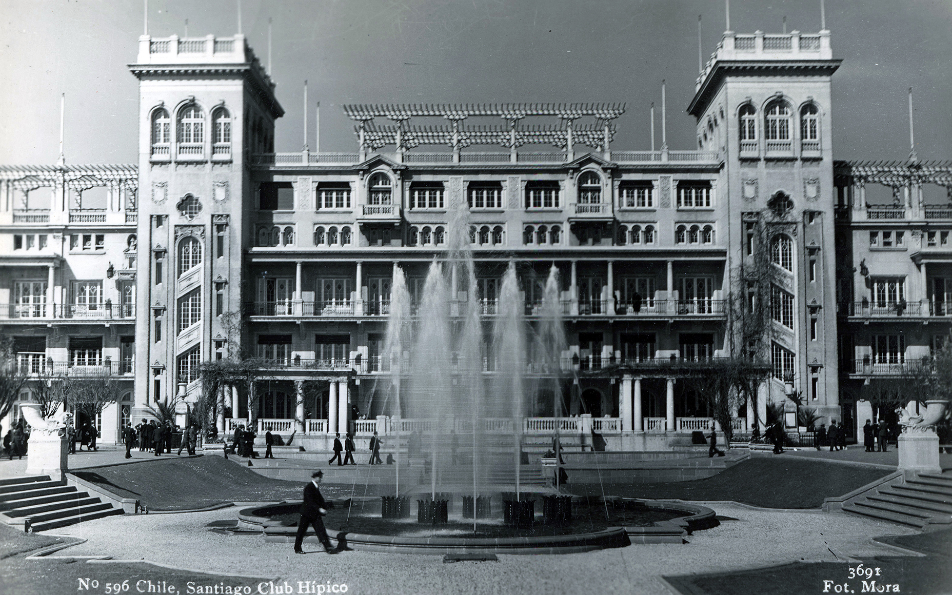 Club Hípico de Santiago en los 40s