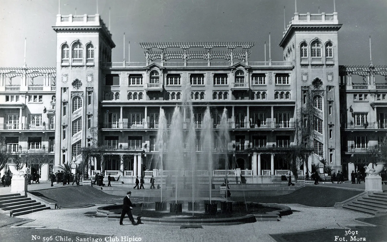 Club Hípico de Santiago en los 40s