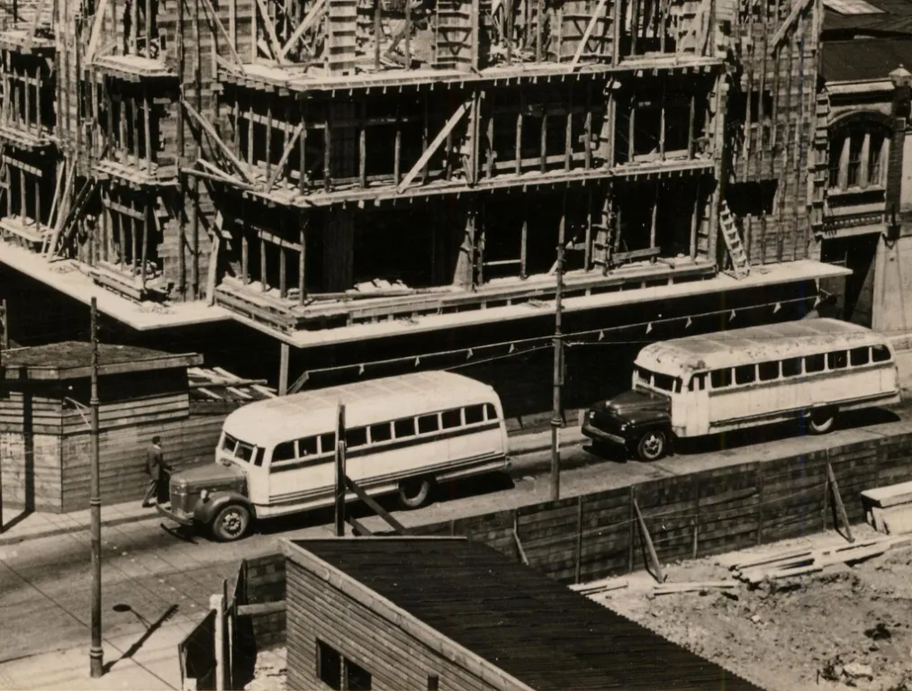 Calle Maipú de Concepción en 1964