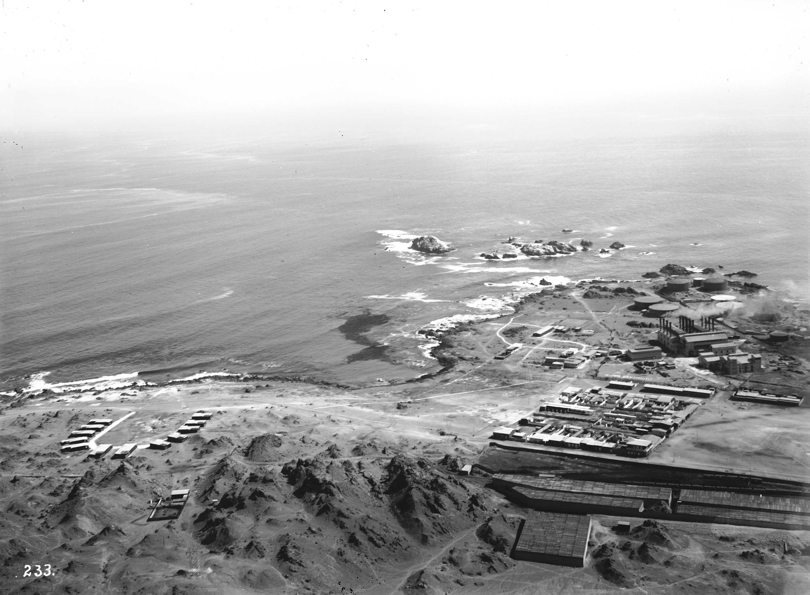 Central Termoelectrica en Tocopilla, 1915