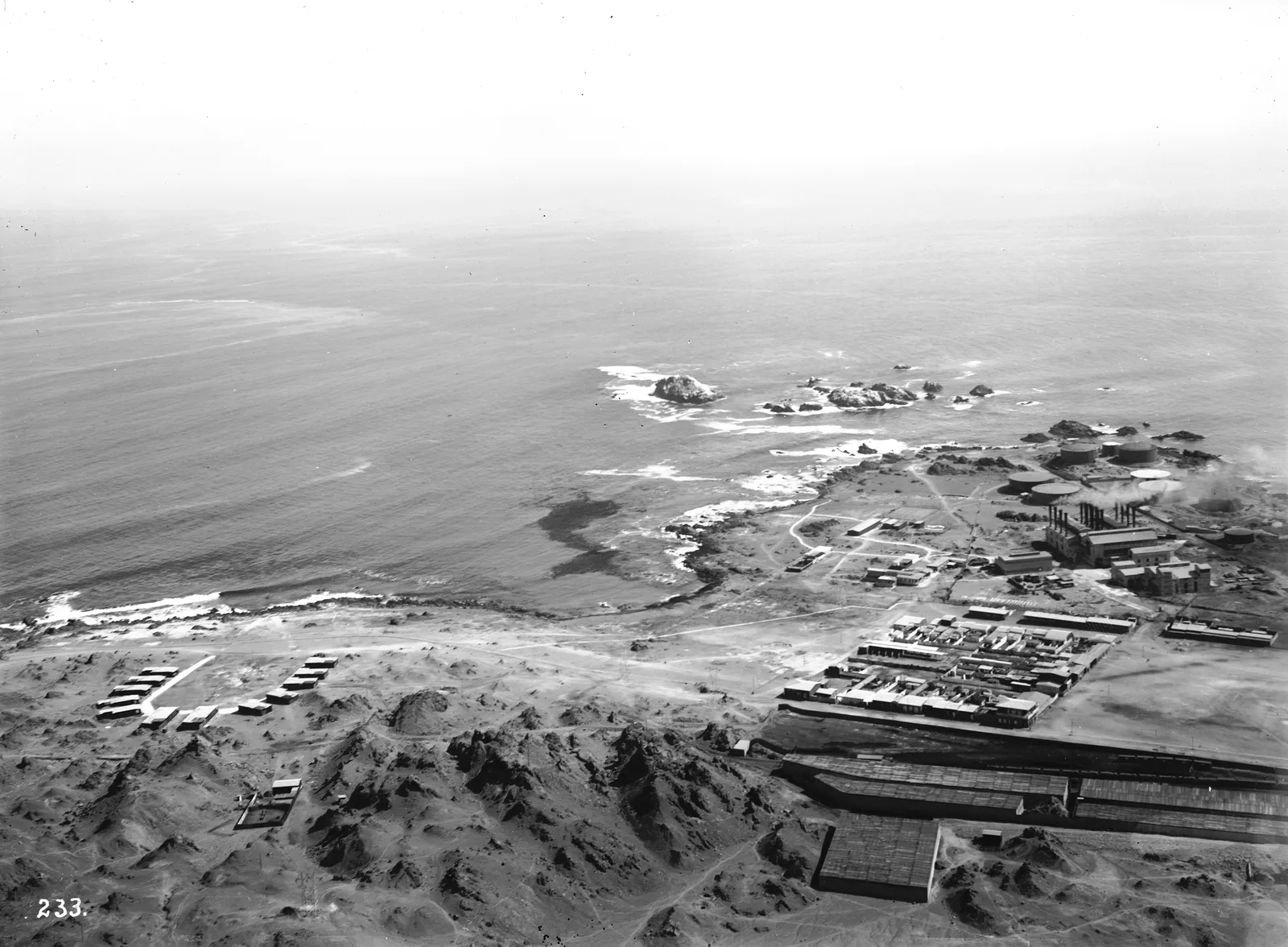 Central Termoelectrica en Tocopilla, 1915