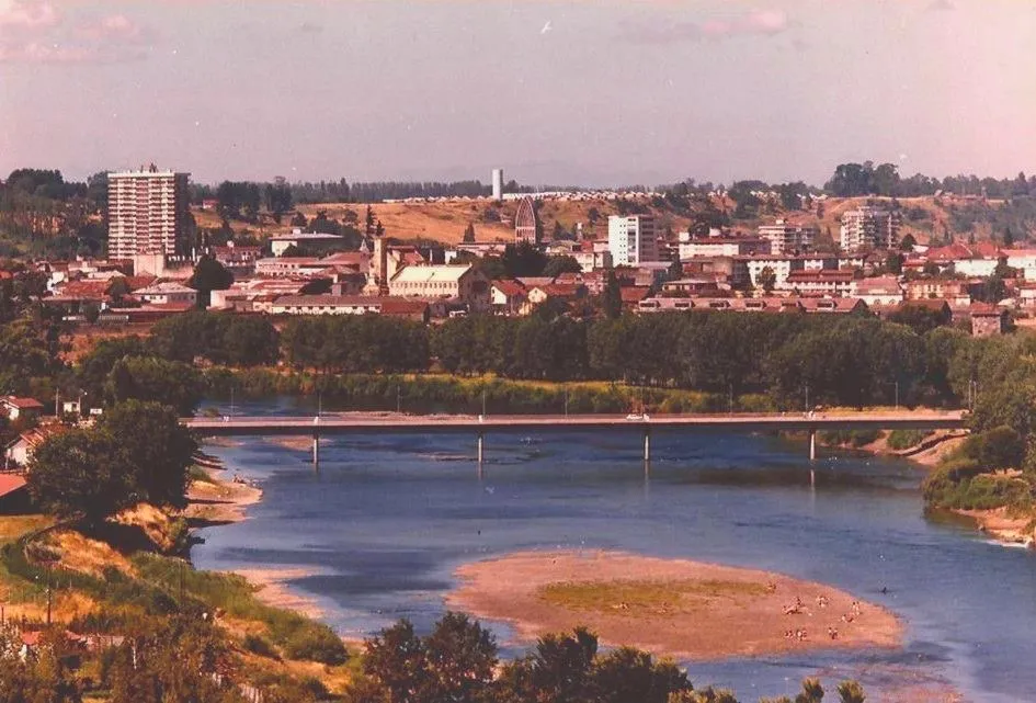 Panorámica de la ciudad de Osorno, 1989