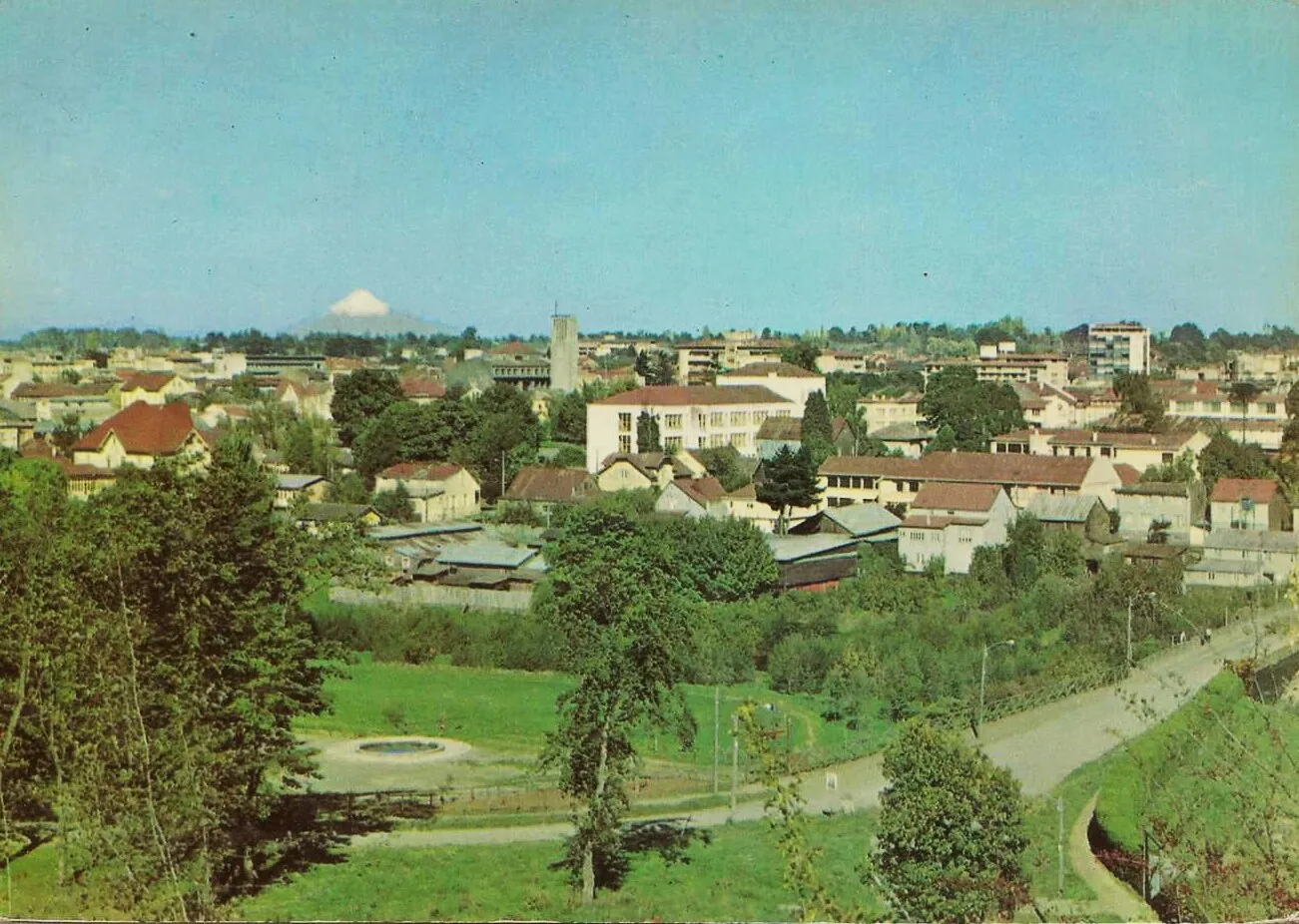 Panorámica de Osorno, década del 60