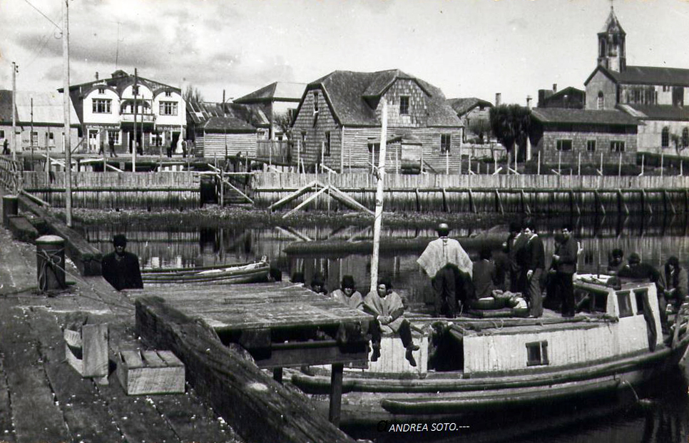 Segundo Muelle de Maullín en 1973