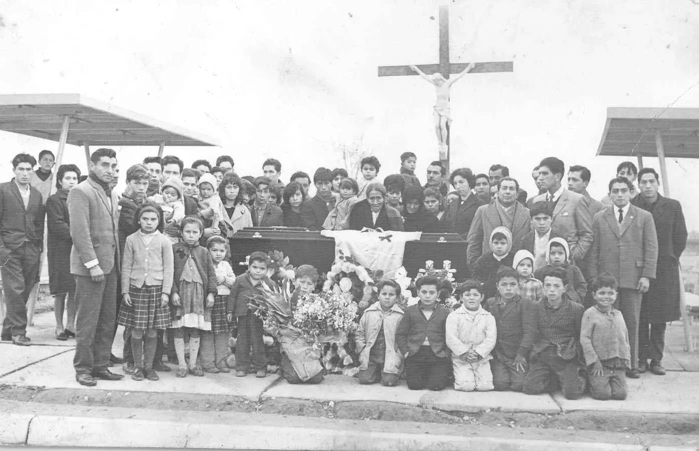 Funeral en el Cementerio Metropolitano, 1964