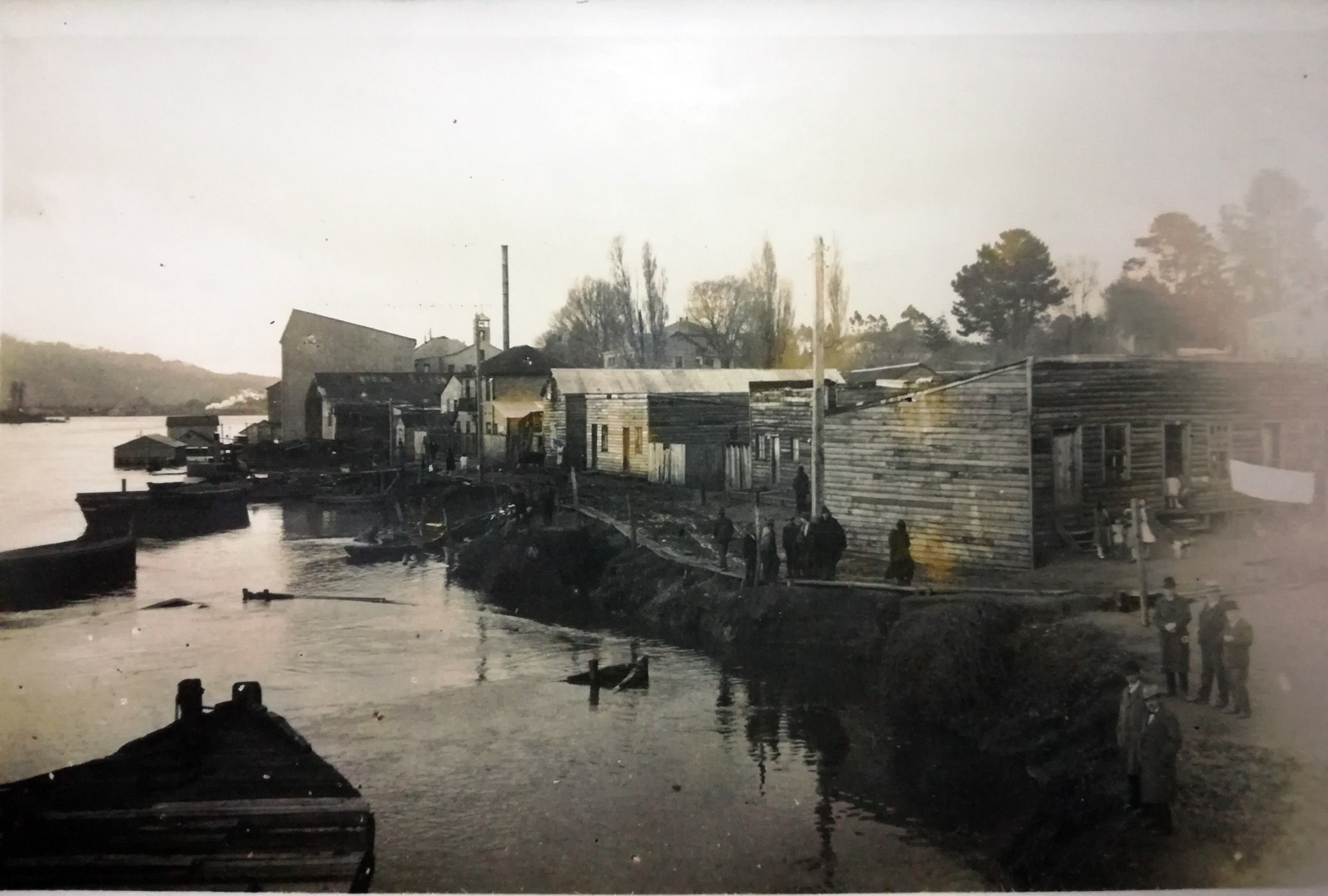 Avenida Costanera Arturo Prat de Valdivia en 1960