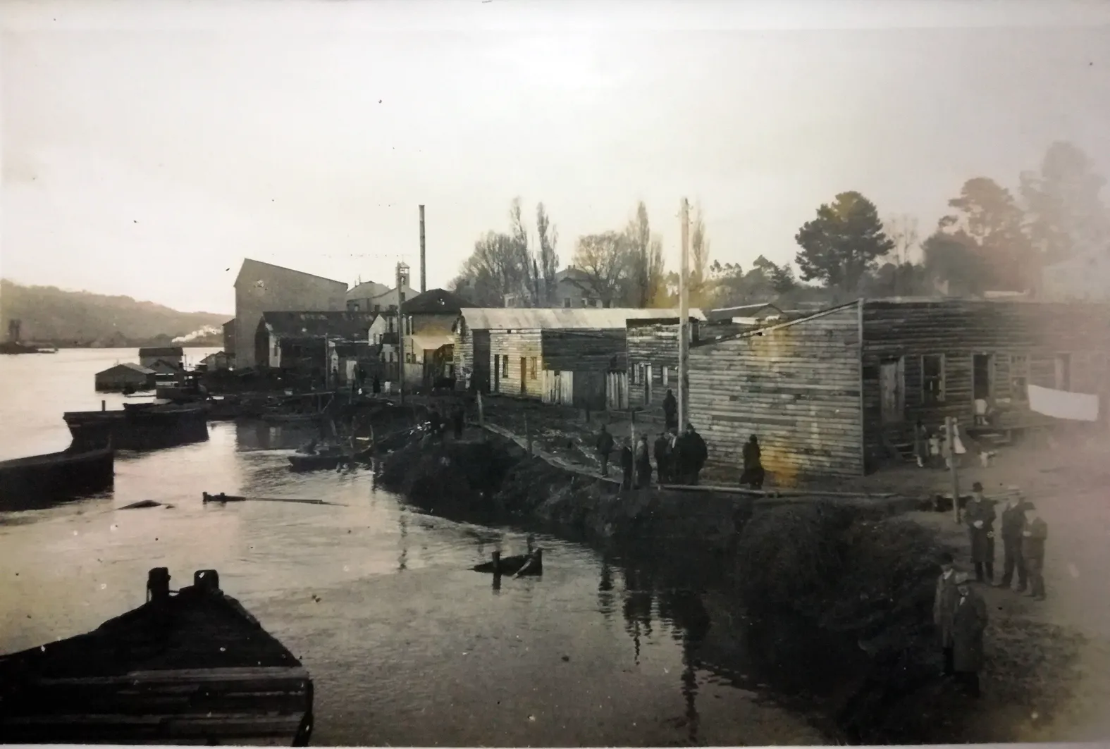 Avenida Costanera Arturo Prat de Valdivia en 1960