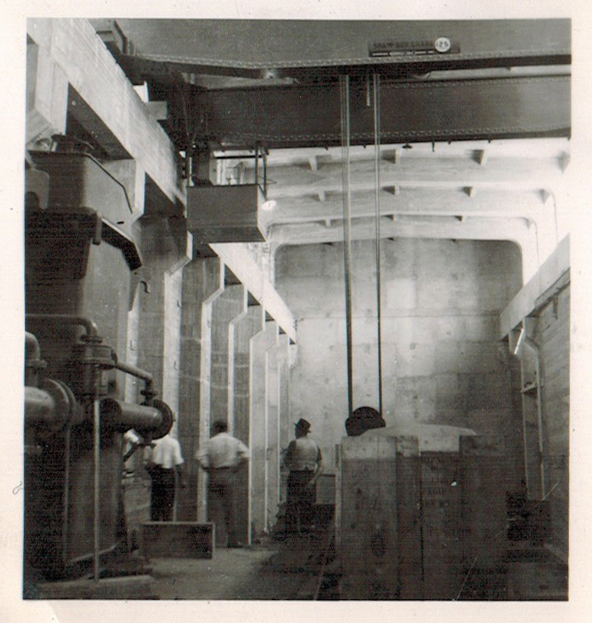 Central Hidroeléctrica Sauzal, 1945