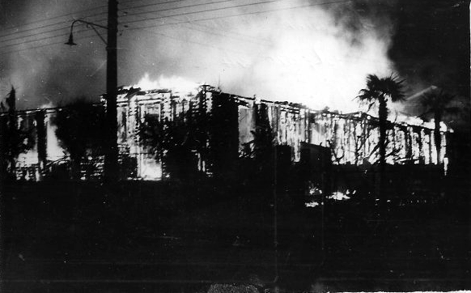 Incendio de la Escuela Normal Femenina de Angol, 1960