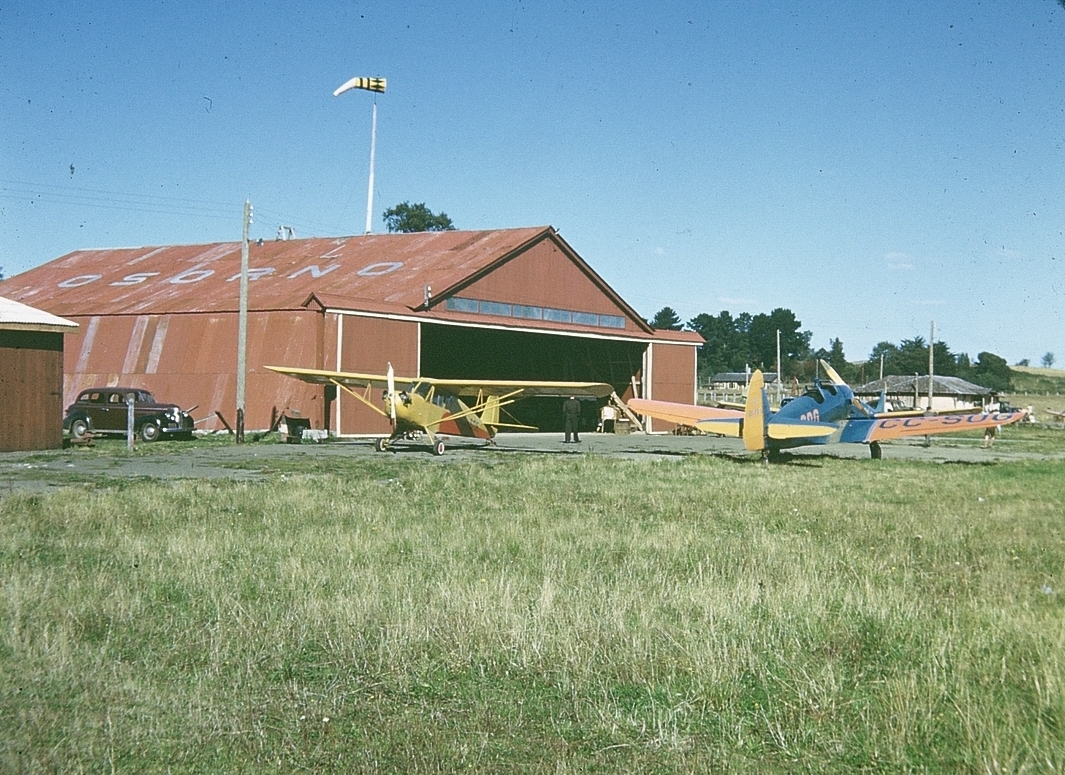 Aeródromo Pampa Alegre de Osorno en 1949