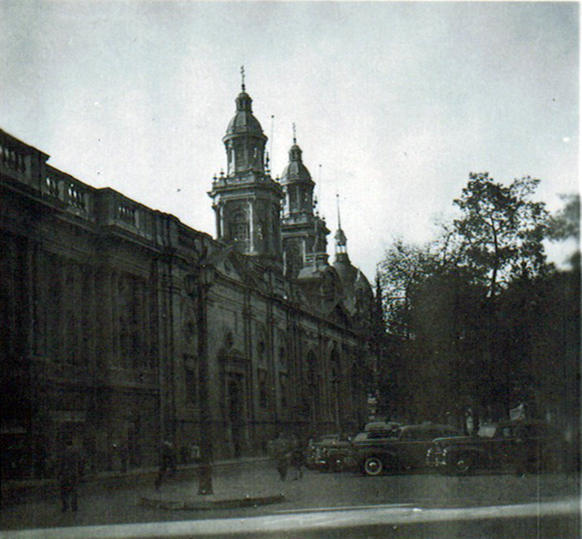 Catedral de Santiago en 1945