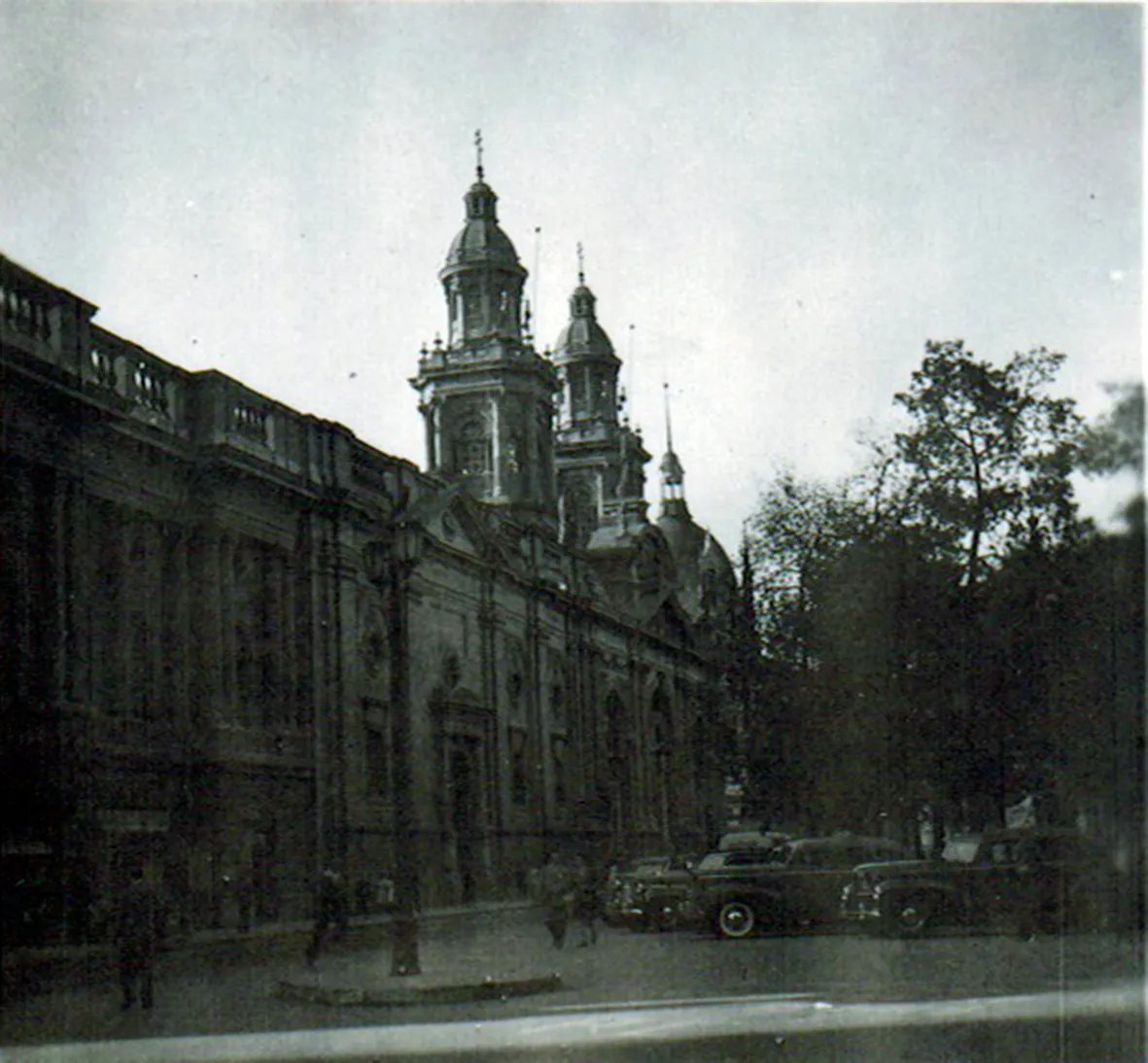 Catedral de Santiago en 1945