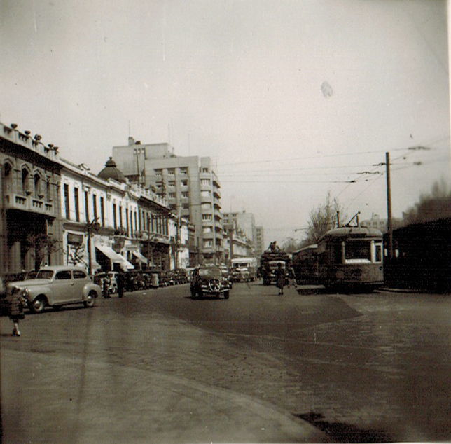 Alameda de Santiago en 1945