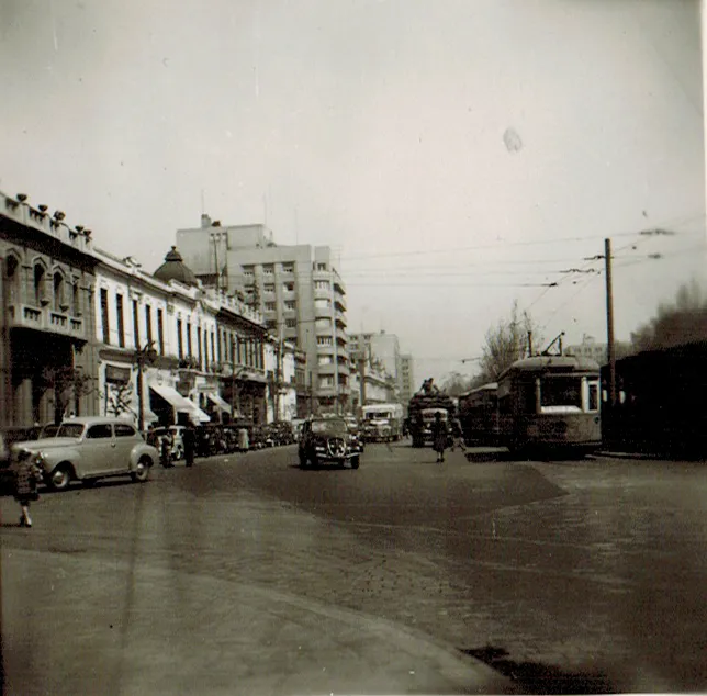 Alameda de Santiago en 1945