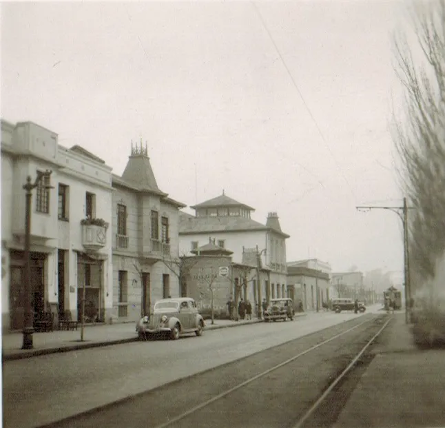 Alameda de Rancagua en 1945