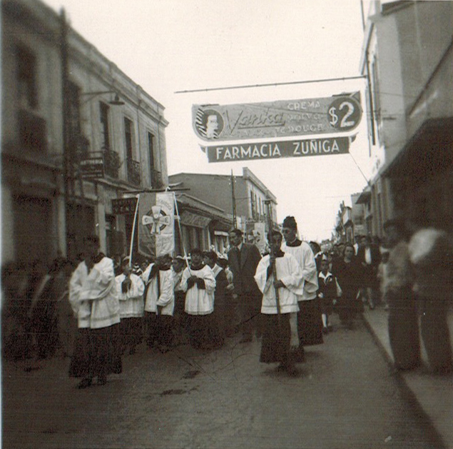 Virgen del Carmen en Rancagua, 1945