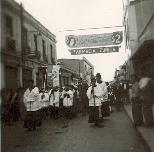 Virgen del Carmen en Rancagua, 1945