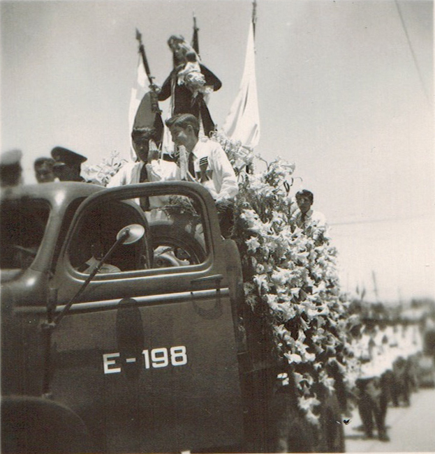 Virgen del Carmen en Rancagua, 1945