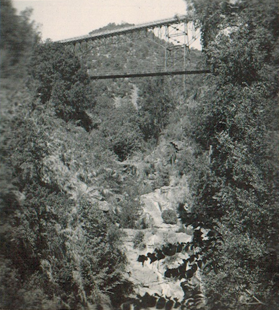 Puente Viejo, Coya, Machalí en 1945