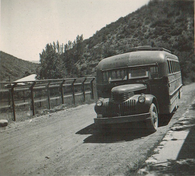 Bus Rancagua-Termas de Cauquenes, 1945