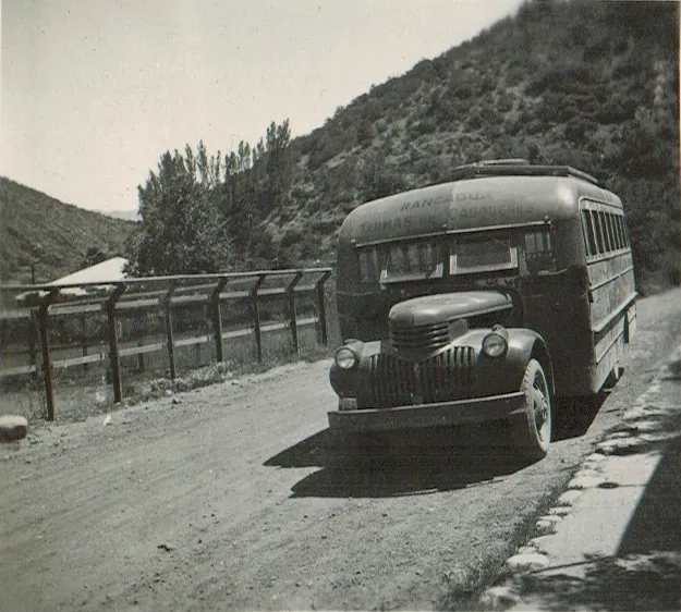 Bus Rancagua-Termas de Cauquenes, 1945
