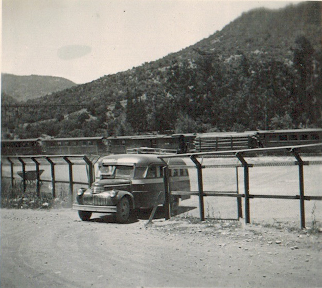 Bus Rancagua-Termas de Cauquenes, 1945