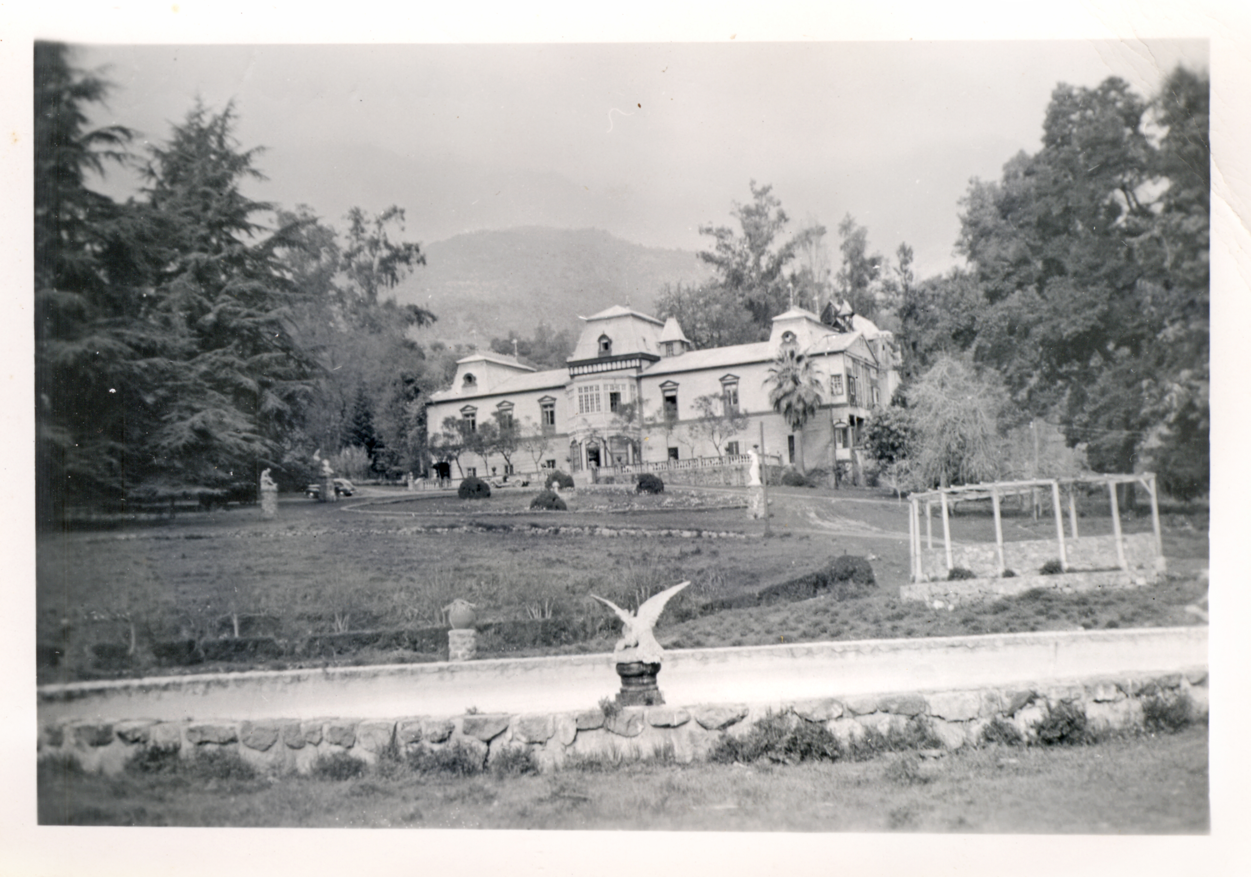 Parque y Casona Arrieta en 1955