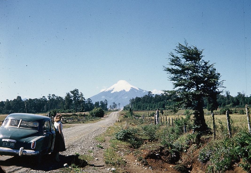 Camino a Las Cascadas, Llanquihue en 1953