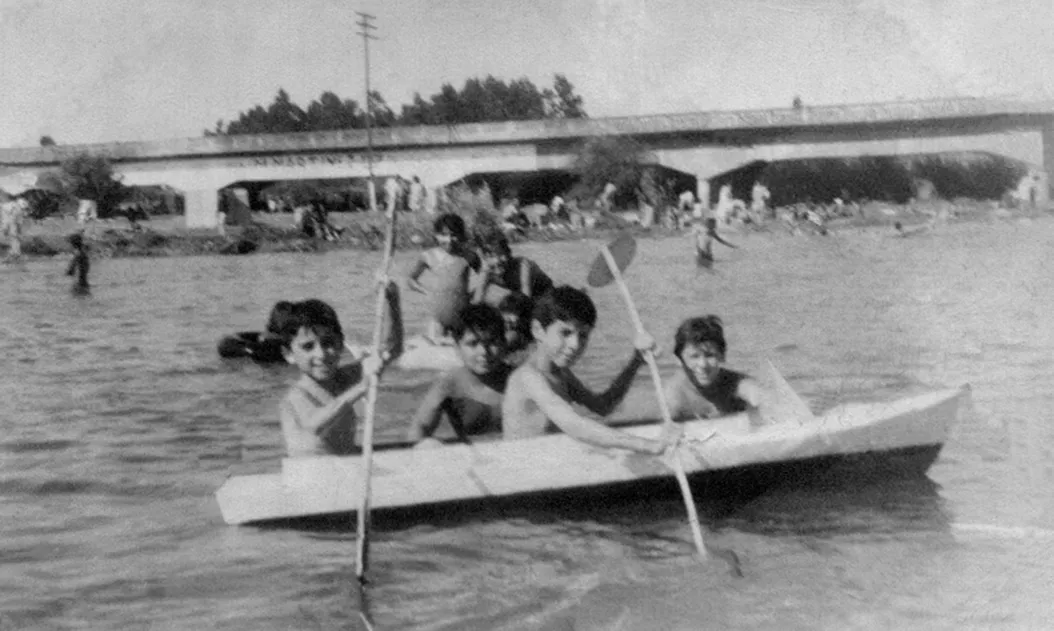 Rio Guaiquillo en 1965